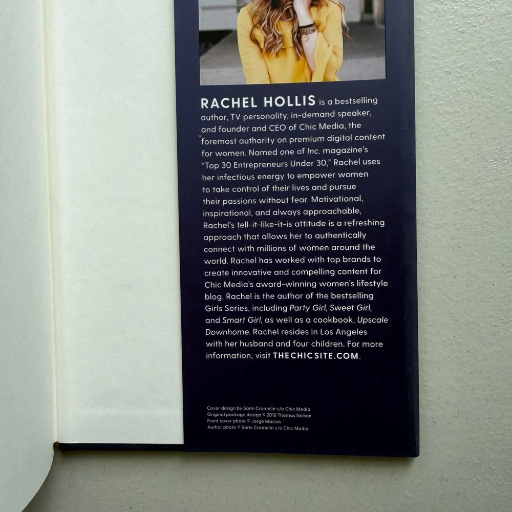 Girl Wash Your‎ Face Rachel Hollis Hardcover 2018 Self-Help Motivational Book